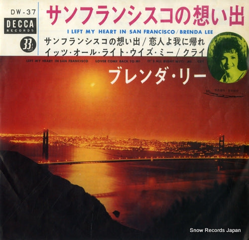 LEE, BRENDA i left my heart in san francisco DW-37