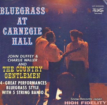 COUNTRY GENTLEMEN, THE bluegrass at carnegie hall VIP-5053(M)