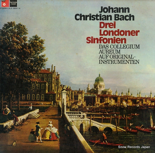 COLLEGIUM AUREUM bach; drei londoner sinfonien ULX-3091-H