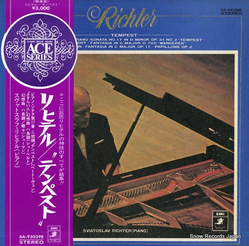 RICHTER, SVIATOSLAV beethoven; piano sonata no.17 in d minor, op.31 no.2 "tempest" AA-93039B