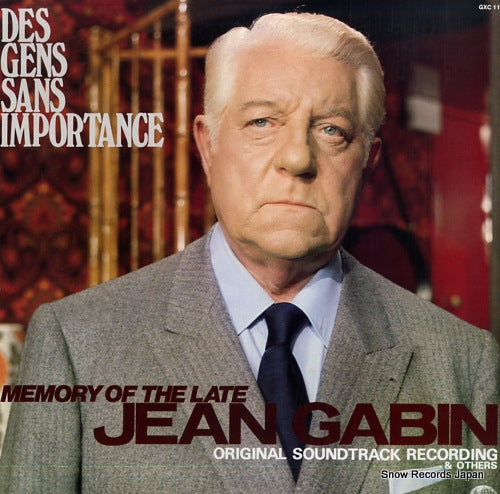 V/A des gens sans importance / memory of the late jean gabin GXC-11