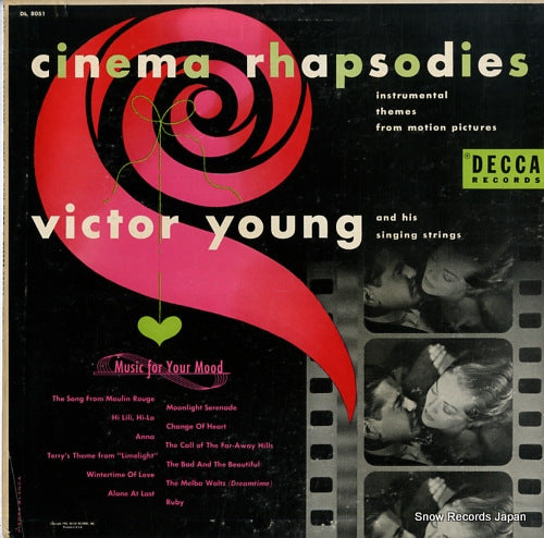 YOUNG, VICTOR cinema rhapsodies DL8051
