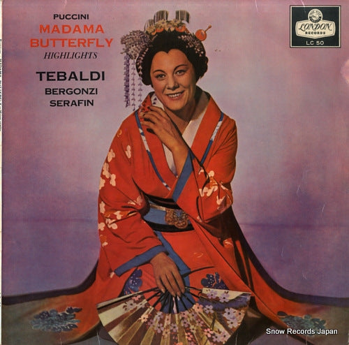SERAFIN, TULLIO puccini; madama butterfly highlights LC50