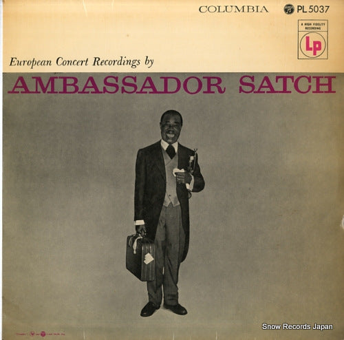 ARMSTRONG, LOUIS ambassador satch PL5037