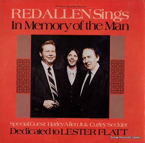 ALLEN, RED sings in memory of the man FTS31073