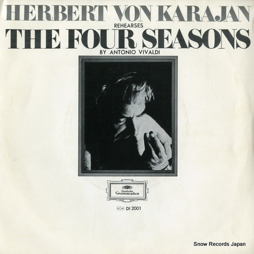 KARAJAN, HERBERT VON the four seasosn rehearses DI2001