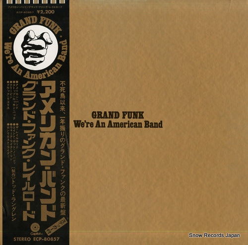 GRAND FUNK RAILROAD we're an american band ECP-80857
