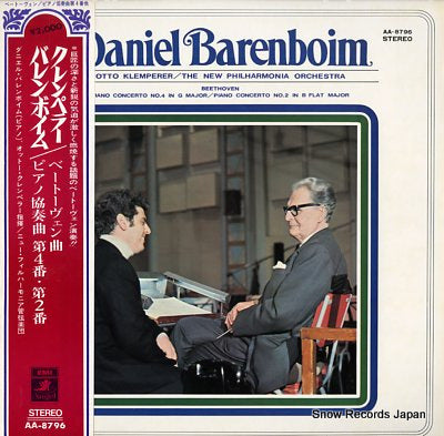 KLEMPERER, OTTO beethoven; piano concerto no.4 AA-8796