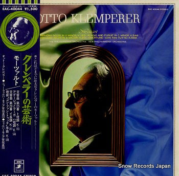 KLEMPERER, OTTO mozart; symphony no.25 & 29 EAC-40044