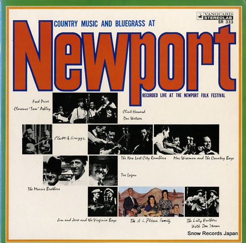 V/A country music and bluegrass at newport SR333