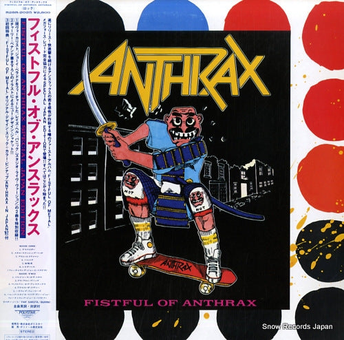 ANTHRAX fistful of anthrax R28R-2025