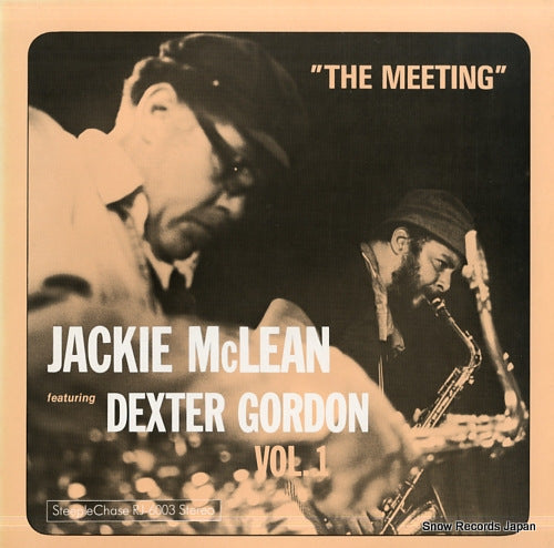 MCLEAN, JACKIE, FEATURING DEXTER GORDON the meeting RJ-6003