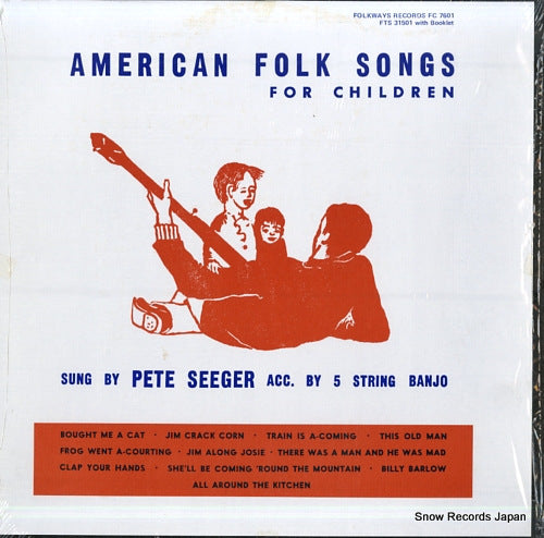 SEEGER, PETE american folk songs for children FC-7601