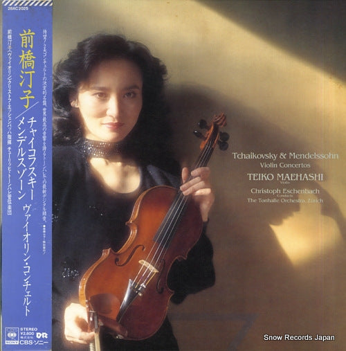 MAEHASHI, TEIKO tchaikovsky & mendelssohn; violin concertos 28AC2025