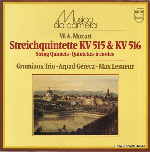 GRUMIAUX TRIO, THE w.a.mozart; streichquintette kv515 & kv516 6570574