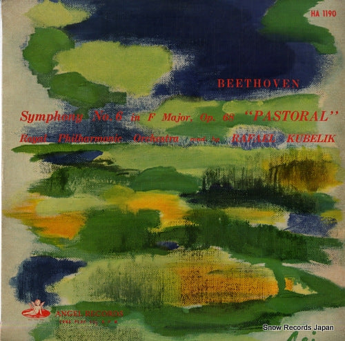 KUBELIK, RAFAEL beethoven; symphony no.6 in f major, op.68 "pastoral" HA1190