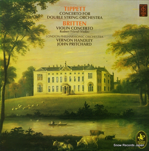 HANDLEY, VERNON / JOHN PRITCHARD tippett; concerto for double string orchestra, britten; violin concerto CFP4144891
