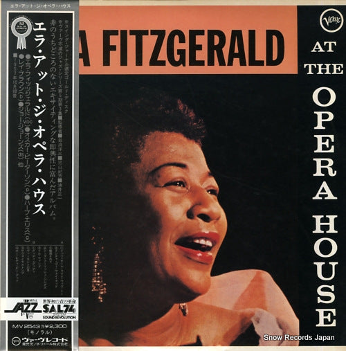 FITZGERALD, ELLA at the opera house MV2543