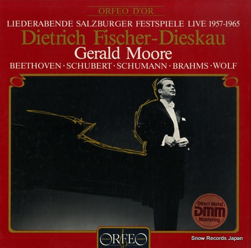 FISCHER-DIESKAU, DIETRICH liederabende salzburger festspiele live 1957-1965 S140855R