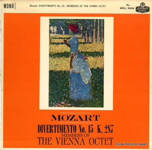 MEMBERS OF THE VIENNA OCTET mozart; divertimento no.15 in b flat major, k.287 MH(L)5004