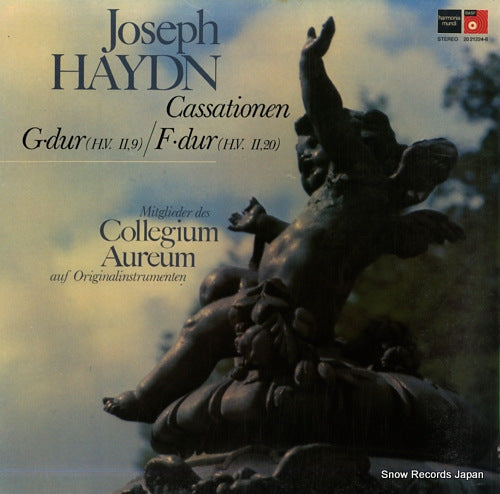 COLLEGIUM AUREUM haydn; cassation g-dur / cassation f-dur HM-30643/2021224-6