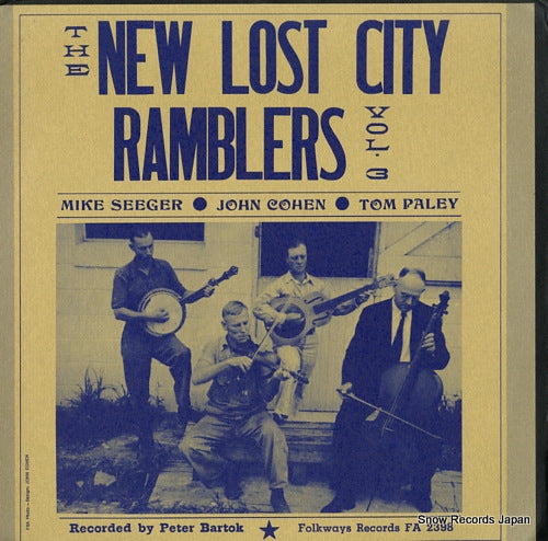 NEW LOST CITY RAMBLERS, THE volume 3 FA2398