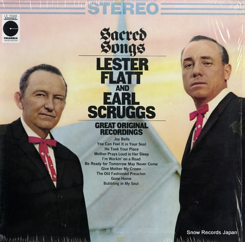 FLATT, LESTER, AND EARL SCRUGGS sacred songs LE10445