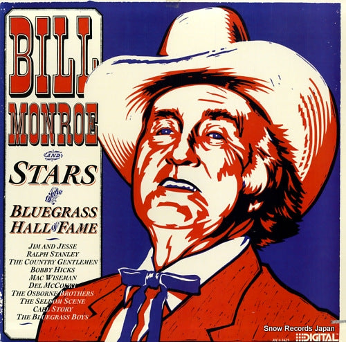 MONROE, BILL bill monroe and stars of the bluegrass hall of fame MCA-5625