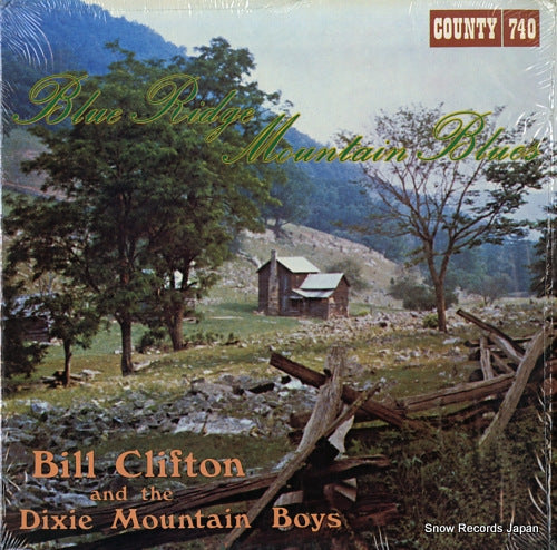 CLIFTON, BILL blue ridge mountain blues COUNTY740