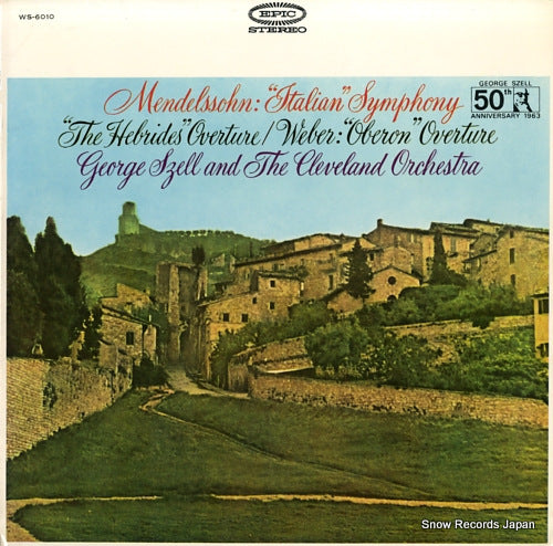 SZELL, GEORGE mendelssohn; "italian" symphony WS-6010