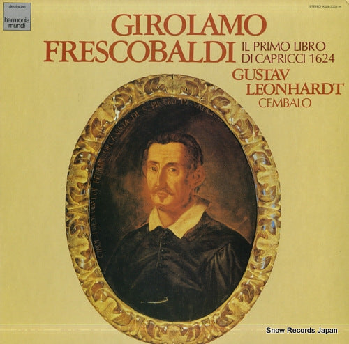 LEONHARDT, GUSTAV frescobaldi; il primo libro di capricci, 1624 KUX-3201-H