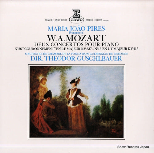 PIRES, MARIA JOAO mozart; deux concertos pour piano ERA-2139