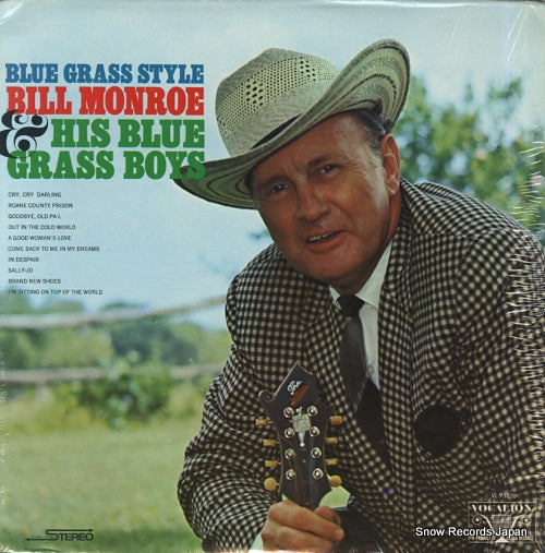MONROE, BILL, AND HIS BLUE GRASS BOYS blue grass style VL73870