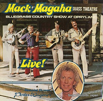 MAGAHA, MACK bluegrass country show live at opryland SO16423