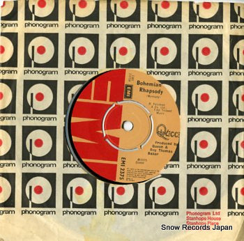 QUEEN bohemian rhapsody EMI2375