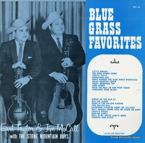 TAYLOR, EARL, AND JIM MCCALL blue grass favorites RRET188