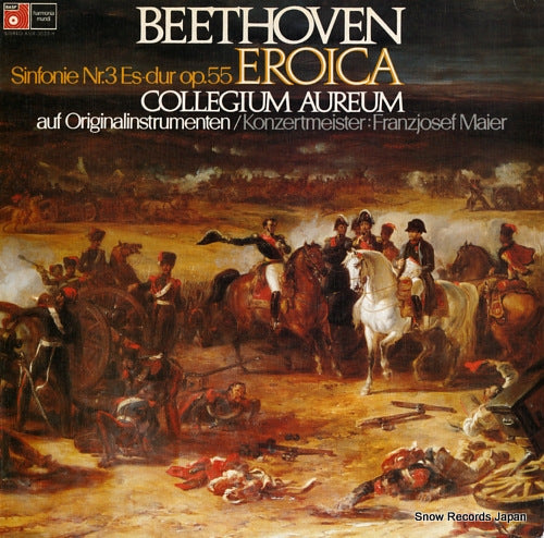 COLLEGIUM AUREUM beethoven; sinfonie nr.3 es-dur op.55 "eroica" KUX-3023-H