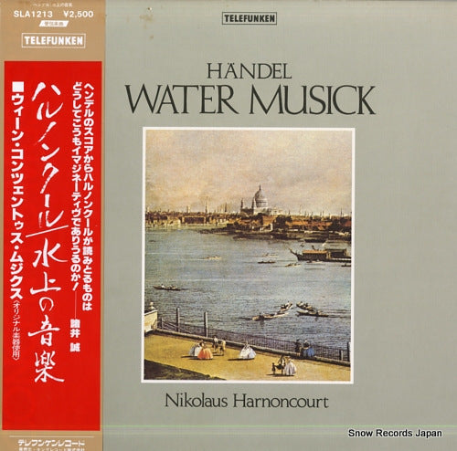 HARNONCOURT, NIKOLAUS handel; water musick SLA1213