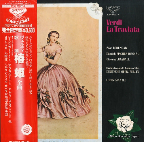 MAAZEL, LORIN verdi; la traviata K18C-9173/4