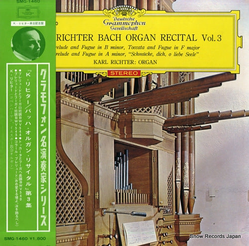 RICHTER, KARL karl richter bach organ recital vol.3 SMG-1460