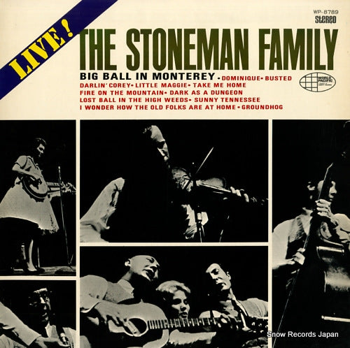 STONEMAN FAMILY, THE big ball in monterey live WP-8789