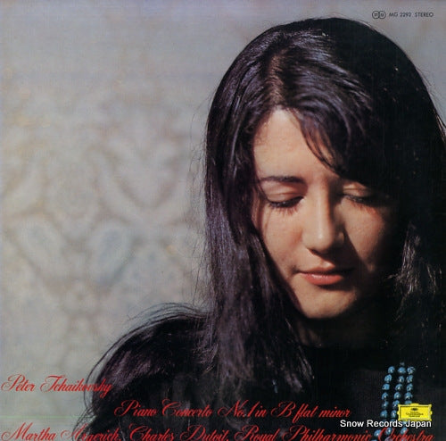 ARGERICH, MARTHA tchaikovsky; piano concerto no.1 in b flat minor MG2292