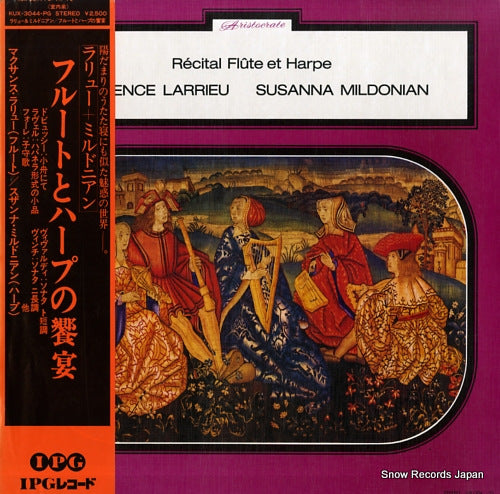 LARRIEU, MAXENCE / SUSANNA MILDONIAN recital flute et harpe KUX-3044-PG