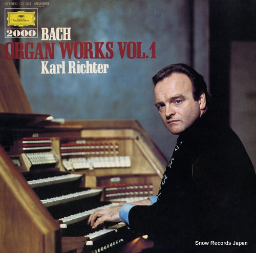 RICHTER, KARL bach; organ works vol.1 MGA9913