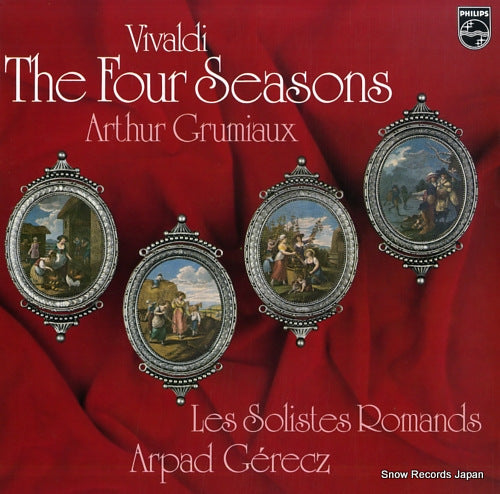 GRUMIAUX, ARTHUR vivaldi; the four seasons 25PC-33