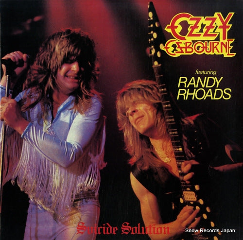 OSBOURNE, OZZY suicide solution 81119