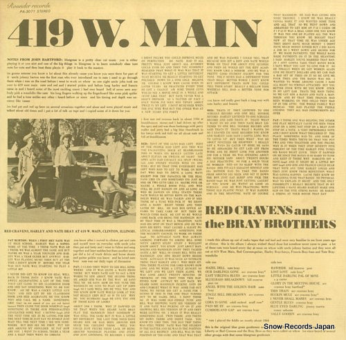 CRAVENS, RED, AND THE BRAY BROTHERS 419 w. main PA-3071