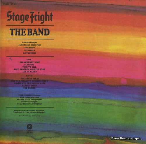 BAND, THE stage fright SW-425
