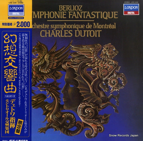 DUTOIT, CHARLES berlioz; symphonie fantastique op.14 L20C-5349