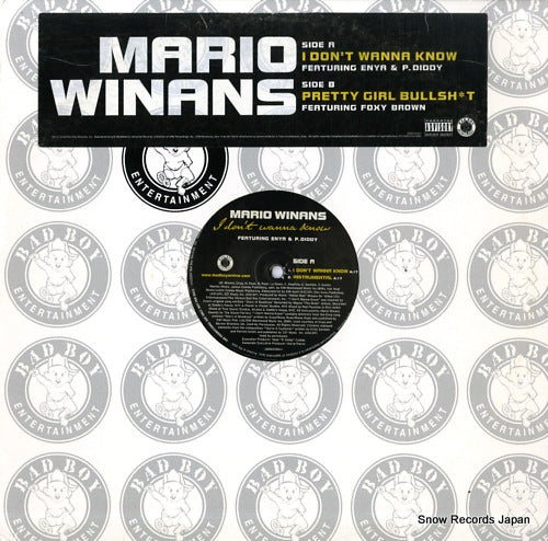 WINANS, MARIO i don't wanna know / pretty girl bullshit UNIR21194-1